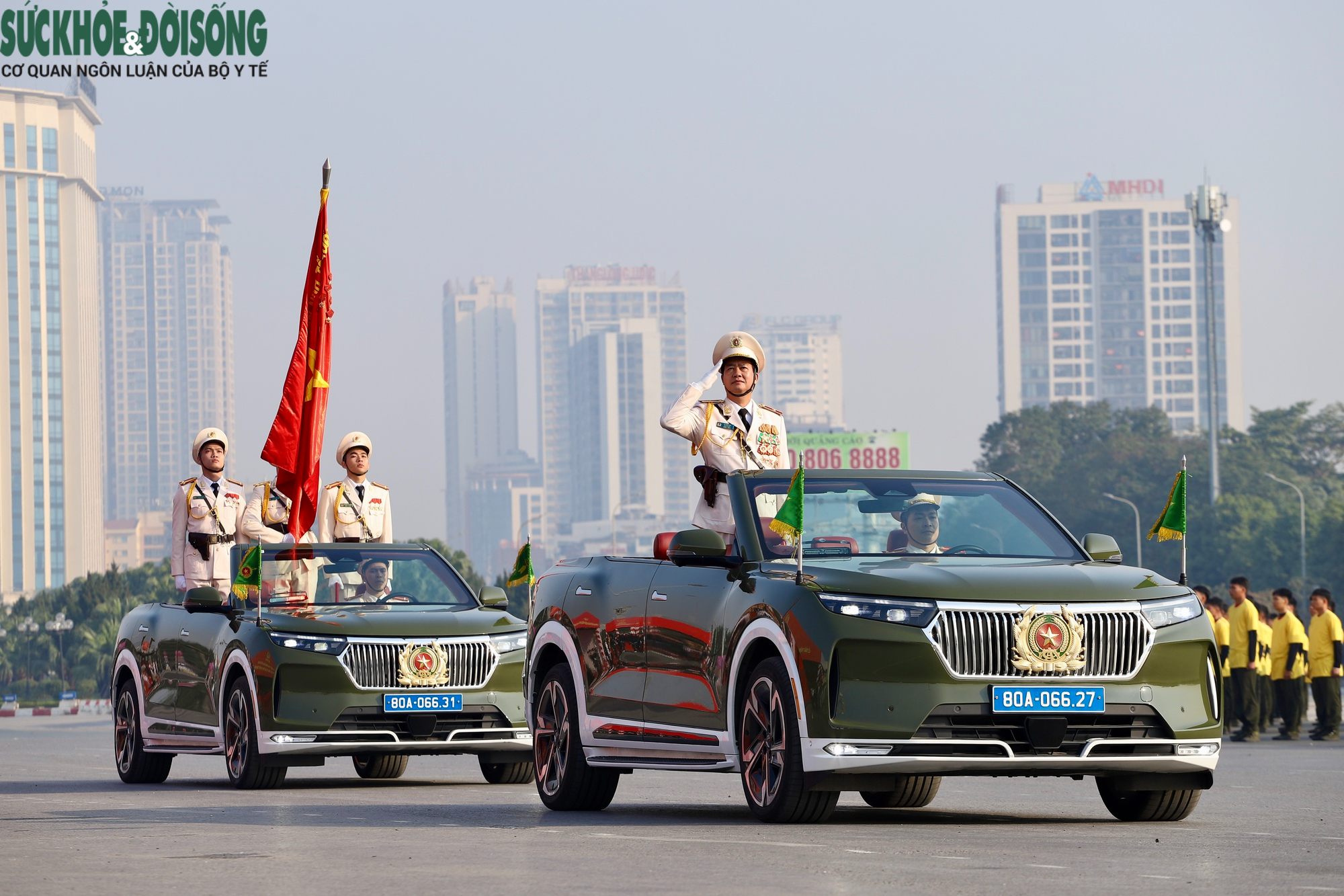 Những hình ảnh ấn tượng trong Lễ xuất quân, diễn tập bảo vệ Đại hội XIV- Ảnh 6.