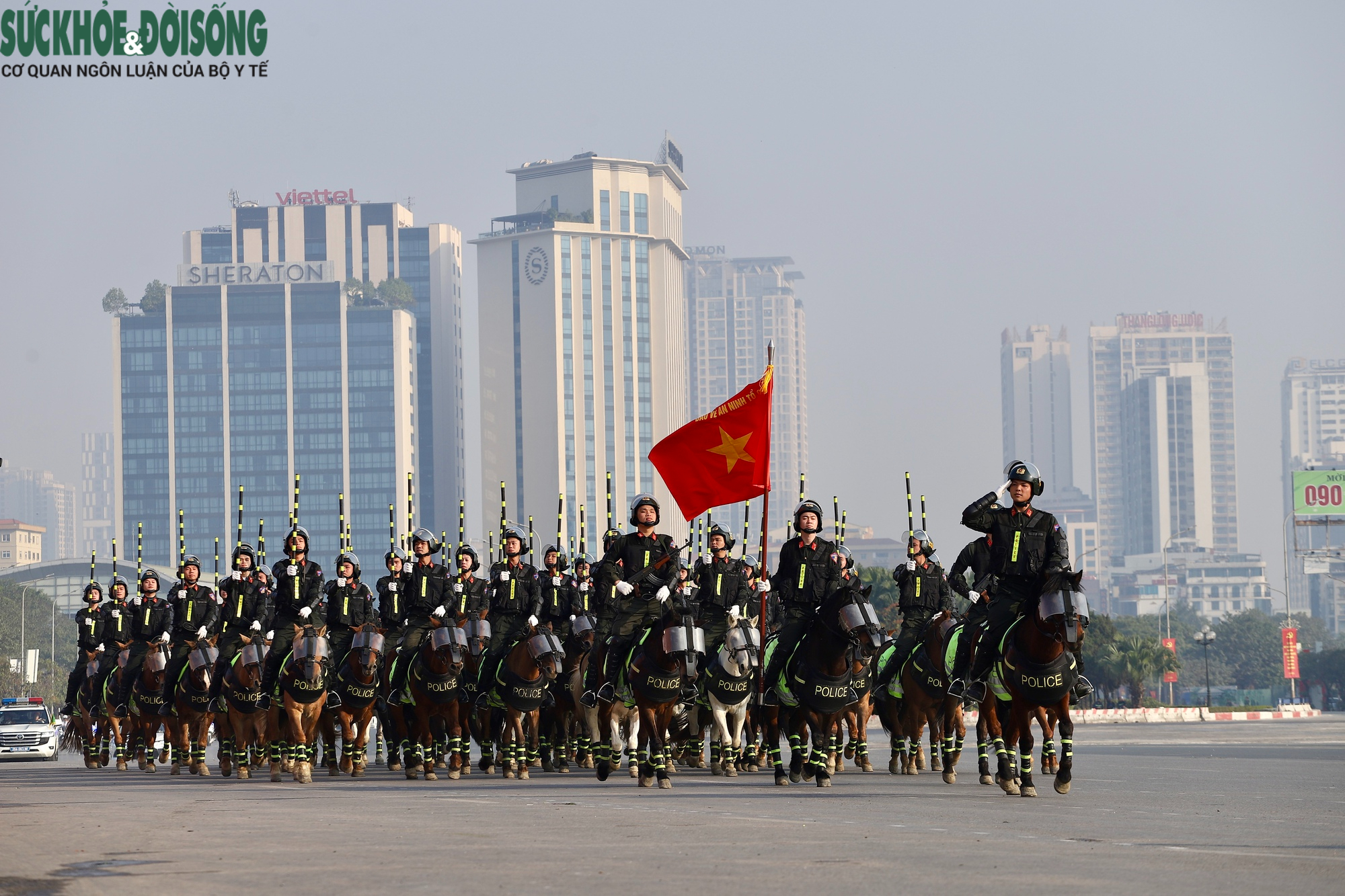 Những hình ảnh ấn tượng trong Lễ xuất quân, diễn tập bảo vệ Đại hội XIV- Ảnh 10.