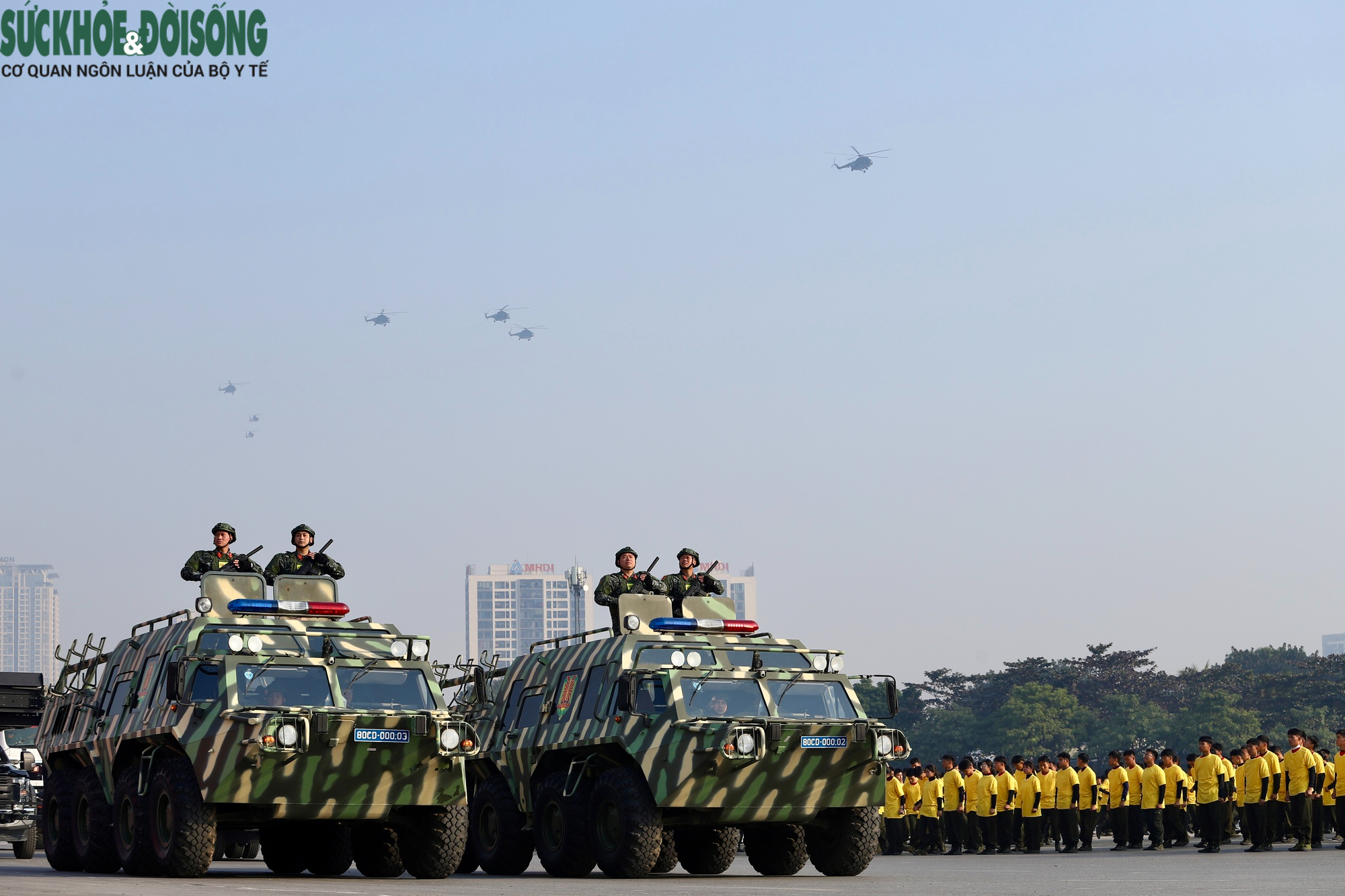 Những hình ảnh ấn tượng trong Lễ xuất quân, diễn tập bảo vệ Đại hội XIV- Ảnh 18.