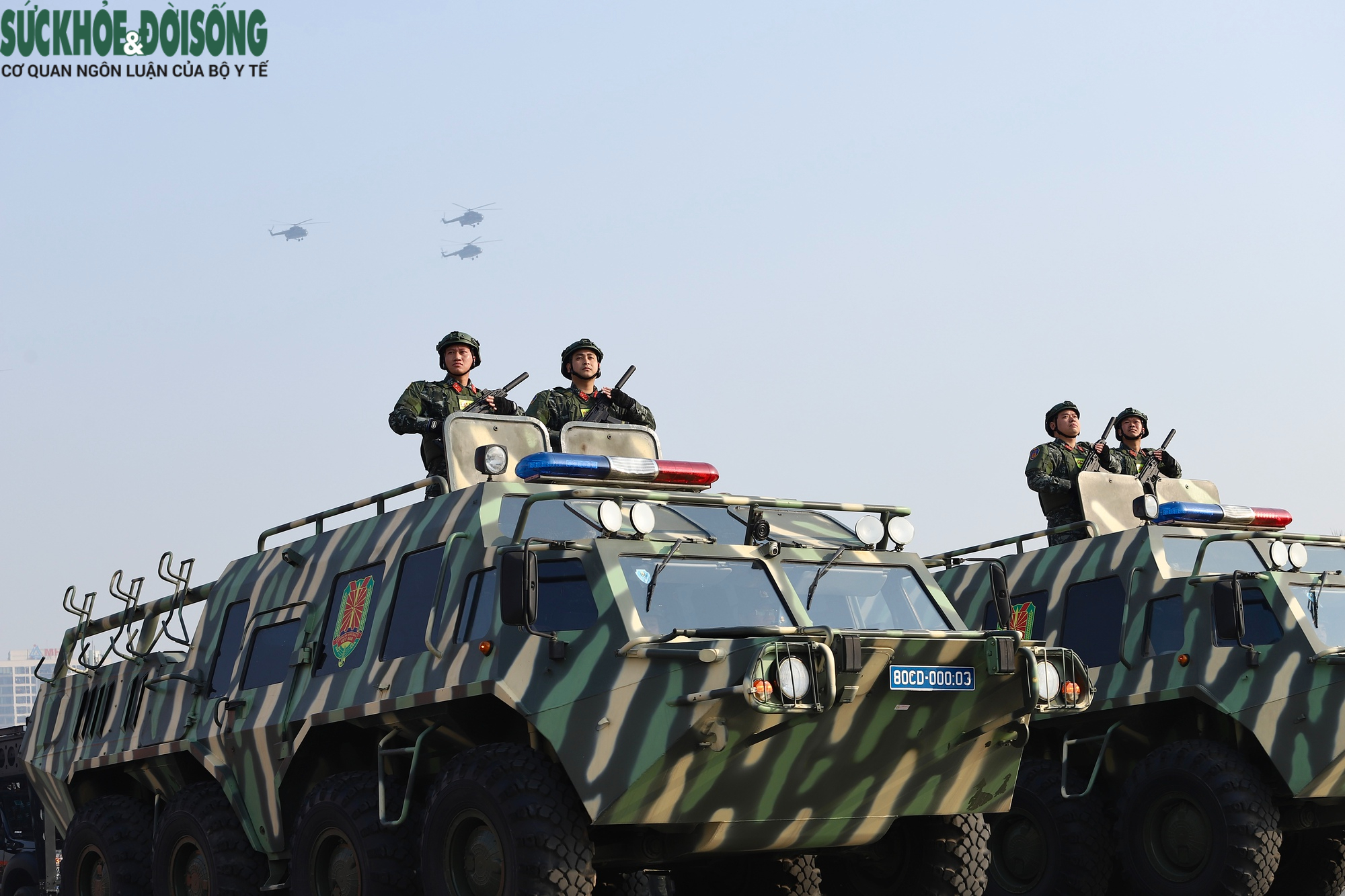 Những hình ảnh ấn tượng trong Lễ xuất quân, diễn tập bảo vệ Đại hội XIV- Ảnh 19.