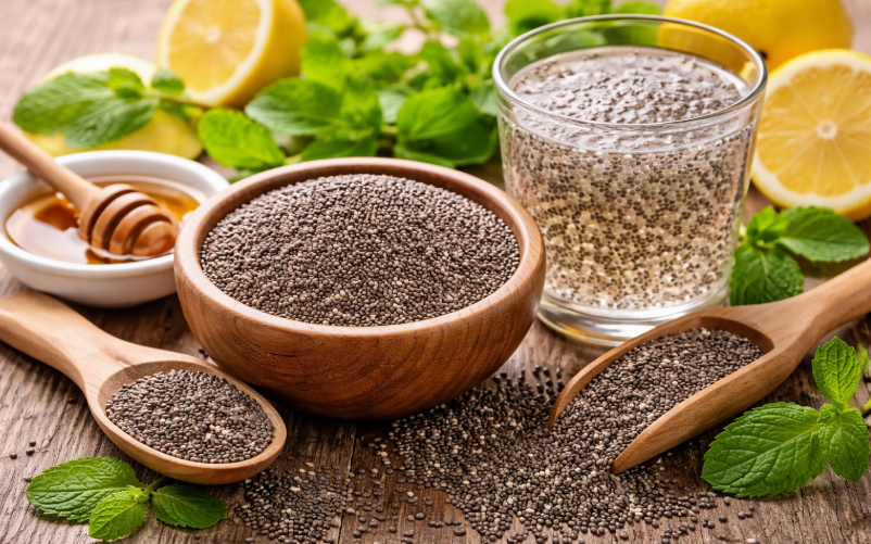 5 cách dùng hạt chia giảm táo bón, hỗ trợ tiêu hóa - Ảnh 2.