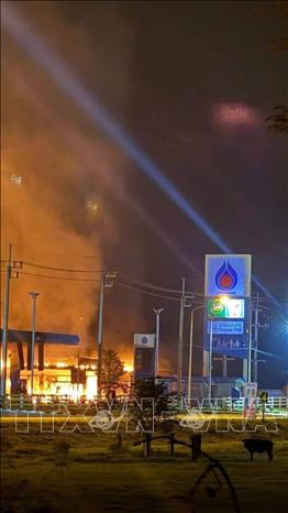 Nổ bom đồng loạt tại 11 trạm xăng ở Thái Lan, 4 người bị thương- Ảnh 2.