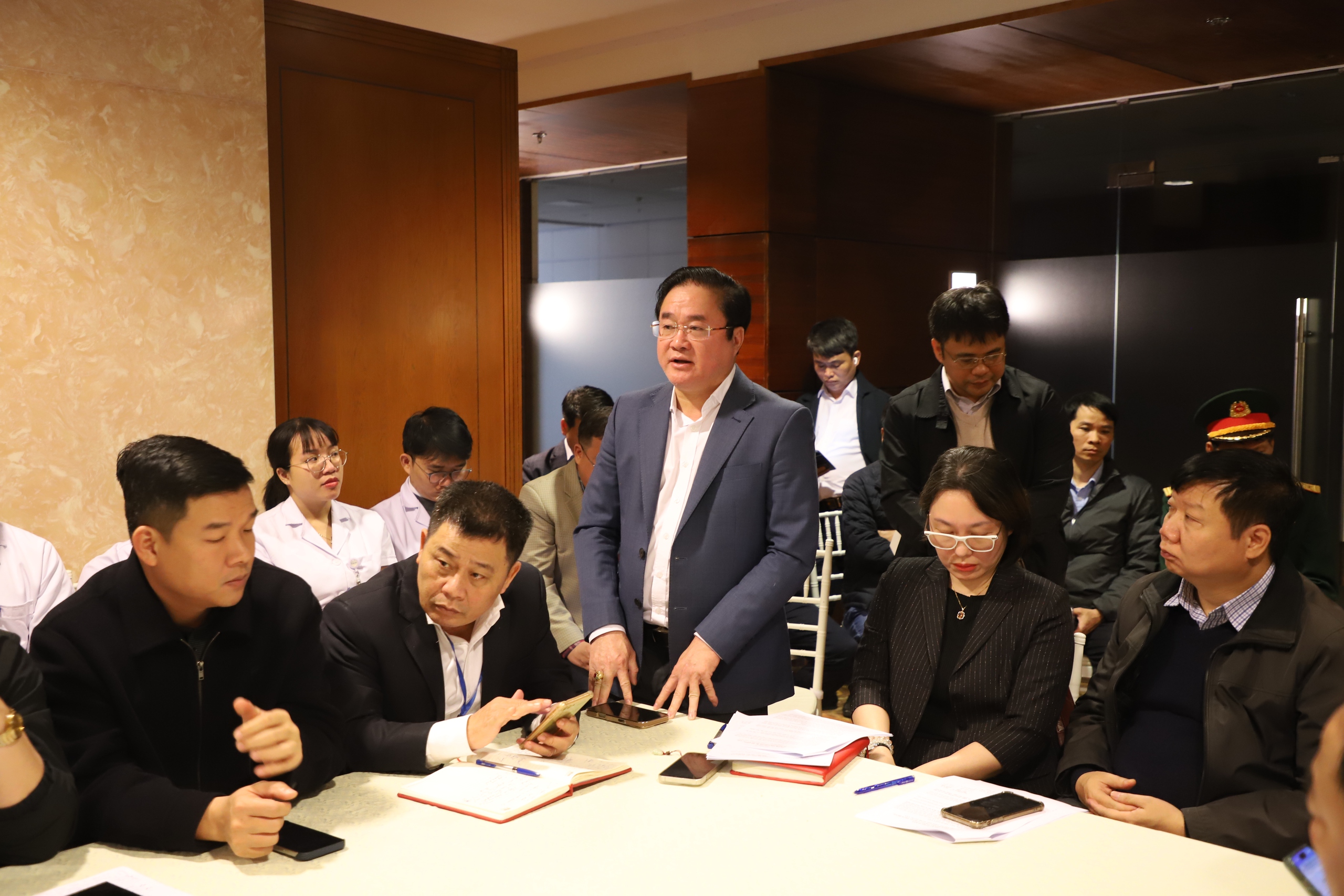 Diễn tập đảm bảo công tác y tế phục vụ Đại hội Đại biểu toàn quốc lần thứ XIV của Đảng
- Ảnh 4.