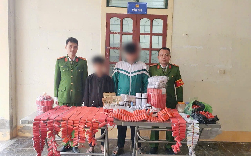 Học theo mạng xã hội, thiếu niên ở Nghệ An lén chế tạo hàng nghìn quả pháo nổ