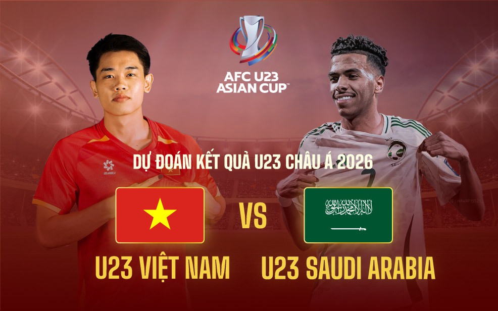 Kênh và link xem trực tiếp đội tuyển U23 Việt Nam đấu U23 Saudi Arabia tối 12/1