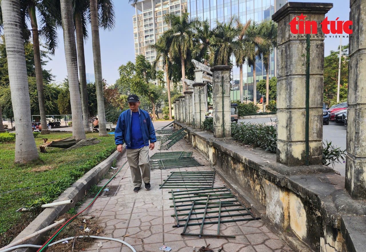 Hà Nội hạ rào, bỏ cửa Công viên Indira Gandhi- Ảnh 7.