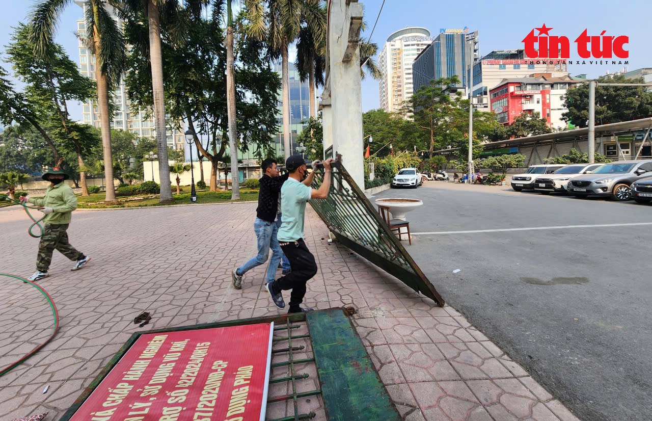 Hà Nội hạ rào, bỏ cửa Công viên Indira Gandhi- Ảnh 4.