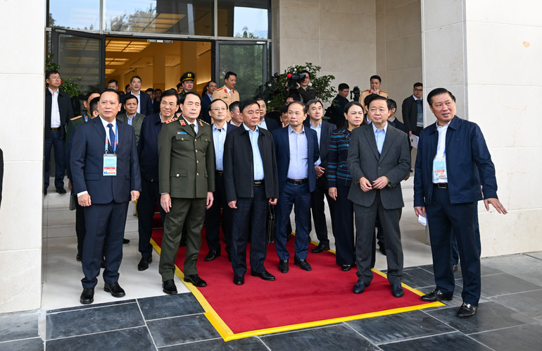 Rà soát toàn bộ các hạng mục, bảo đảm tuyệt đối an toàn phục vụ Đại hội- Ảnh 4.