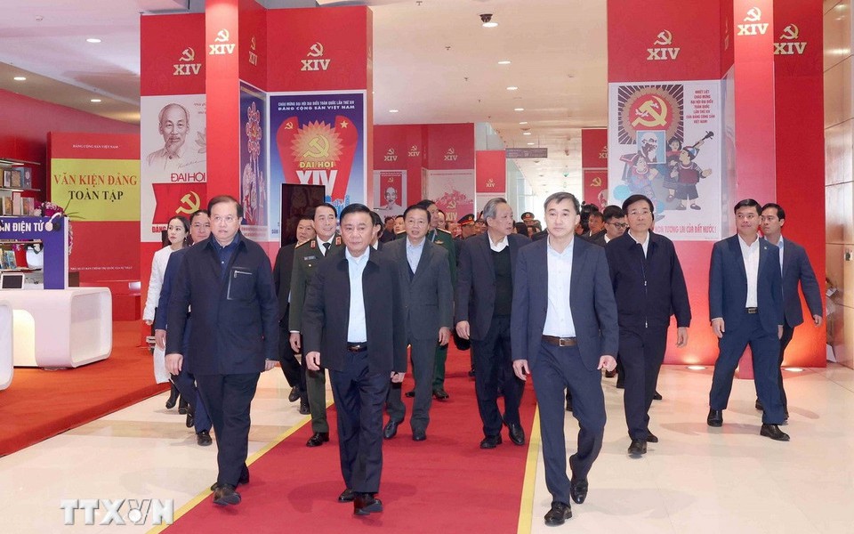 Tổ chức Triển lãm chào mừng thành công Đại hội Đại biểu toàn quốc lần thứ XIV của Đảng- Ảnh 2.