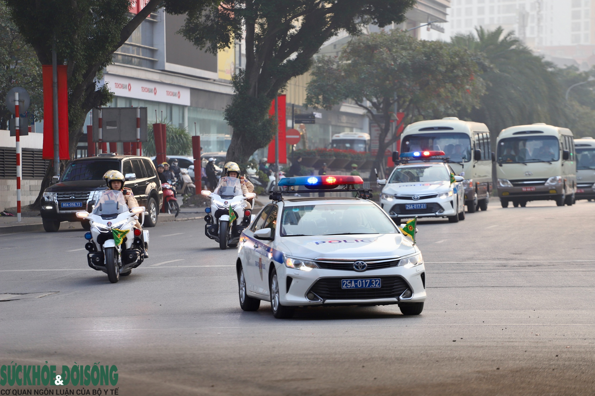 Cận cảnh diễn tập phương án dẫn đoàn, bảo vệ an ninh phục vụ Đại hội XIV- Ảnh 2.