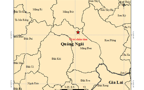 Động đất 3,7 độ ở Quảng Ngãi- Ảnh 2. Ba ngày liên tiếp ghi nhận động đất ở Lạng Sơn, Đà Nẵng, Quảng Ngãi
