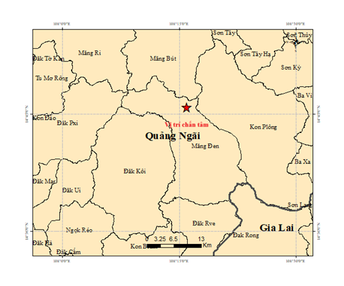 Ba ngày liên tiếp ghi nhận động đất ở Lạng Sơn, Đà Nẵng, Quảng Ngãi- Ảnh 1.