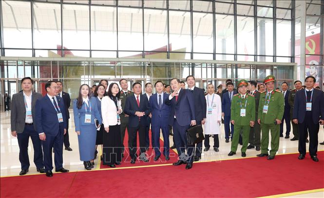 Thường trực Ban Bí thư Trần Cẩm Tú tổng duyệt công tác tổ chức phục vụ Đại hội XIV của Đảng- Ảnh 10.