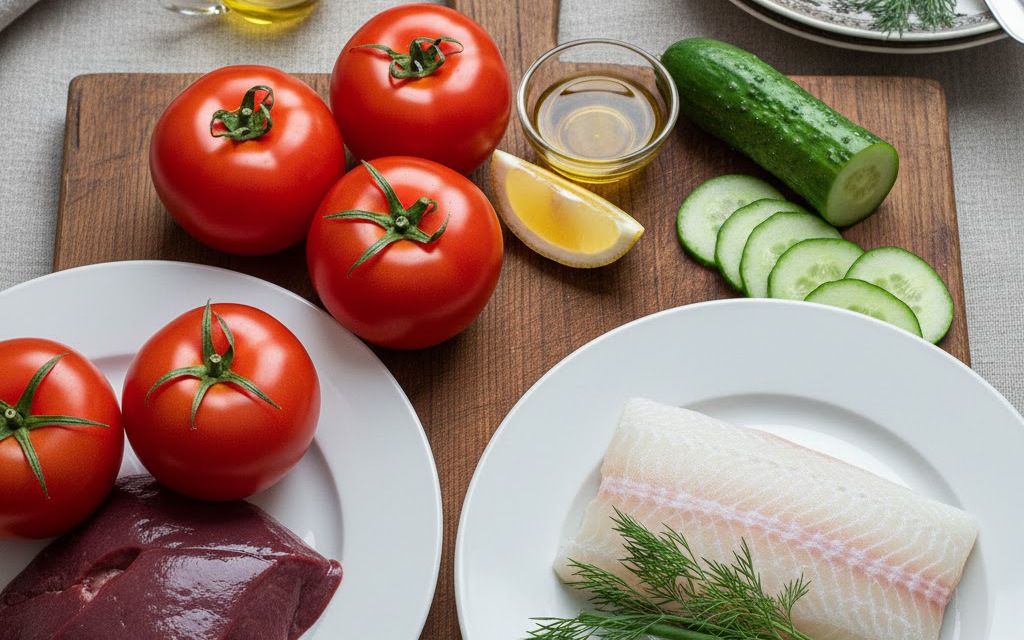 3 thực phẩm nên lưu ý khi dùng chung với cà chua