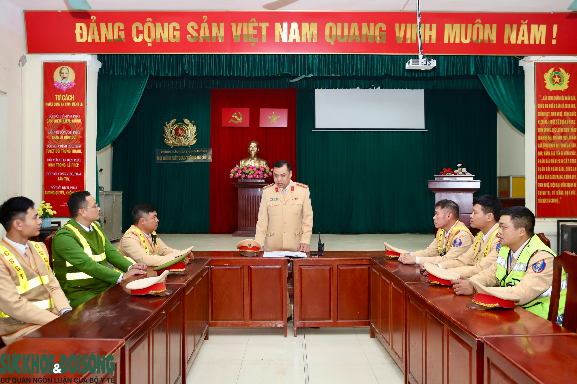 Công an Hà Nội bảo đảm an ninh trật tự cửa ngõ phía Nam trước thềm Đại hội XIV- Ảnh 2.