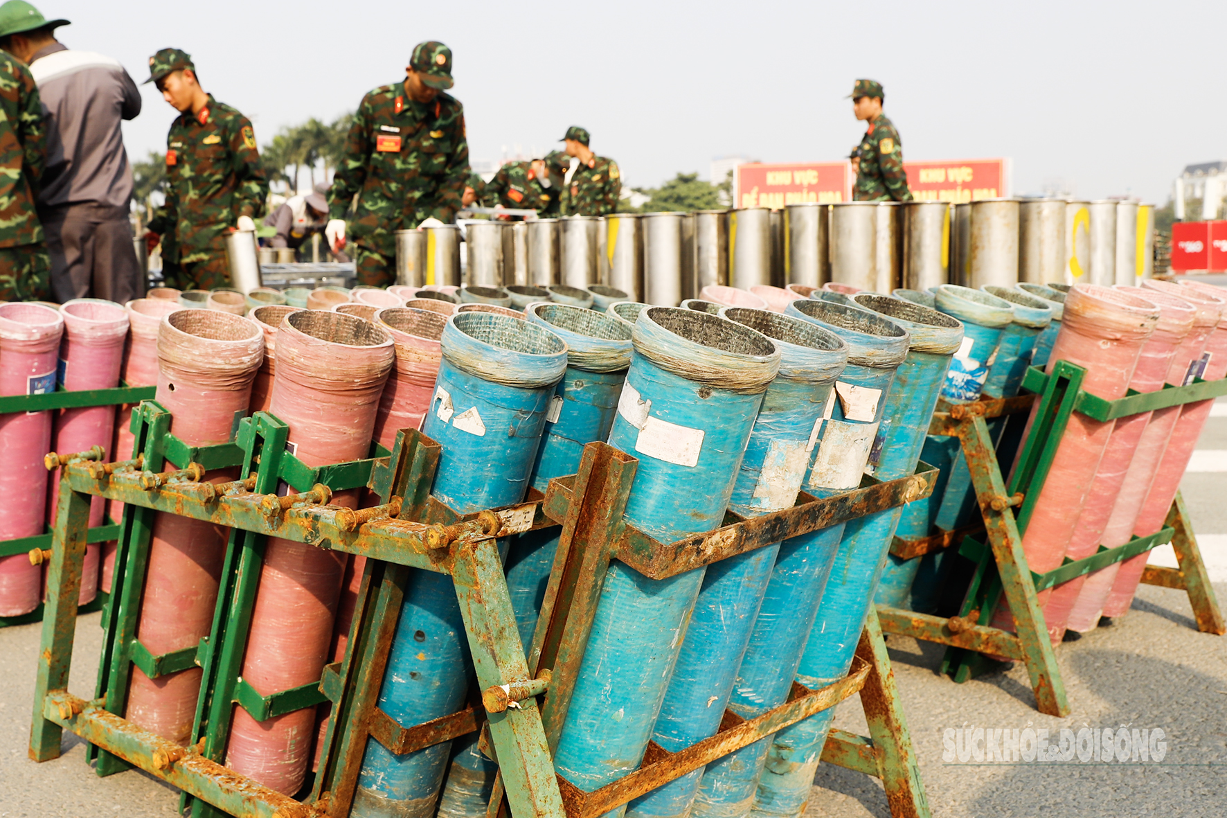 Mỹ Đình trước giờ "khai hỏa" màn pháo hoa lớn nhất từ trước đến nay- Ảnh 7.