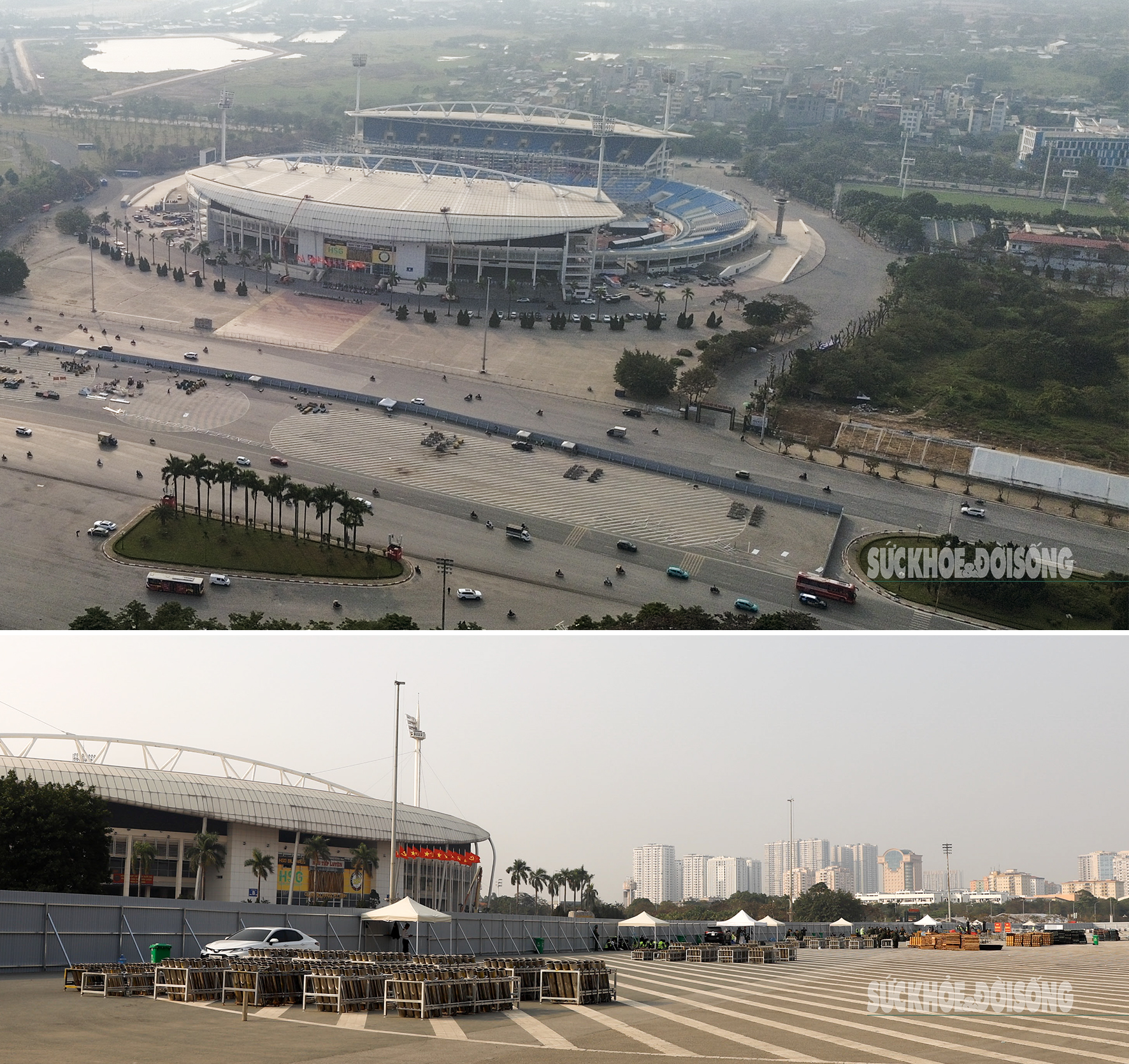 Mỹ Đình trước giờ "khai hỏa" màn pháo hoa lớn nhất từ trước đến nay- Ảnh 8.