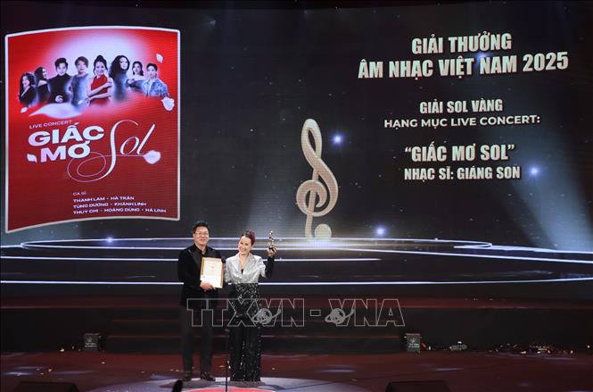 Lễ trao Giải thưởng Âm nhạc Việt Nam năm 2025- Ảnh 2.