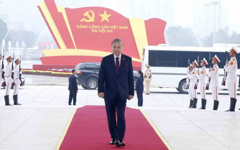 Lãnh đạo Đảng, Nhà nước và đại biểu dự phiên họp trù bị Đại hội XIV của Đảng