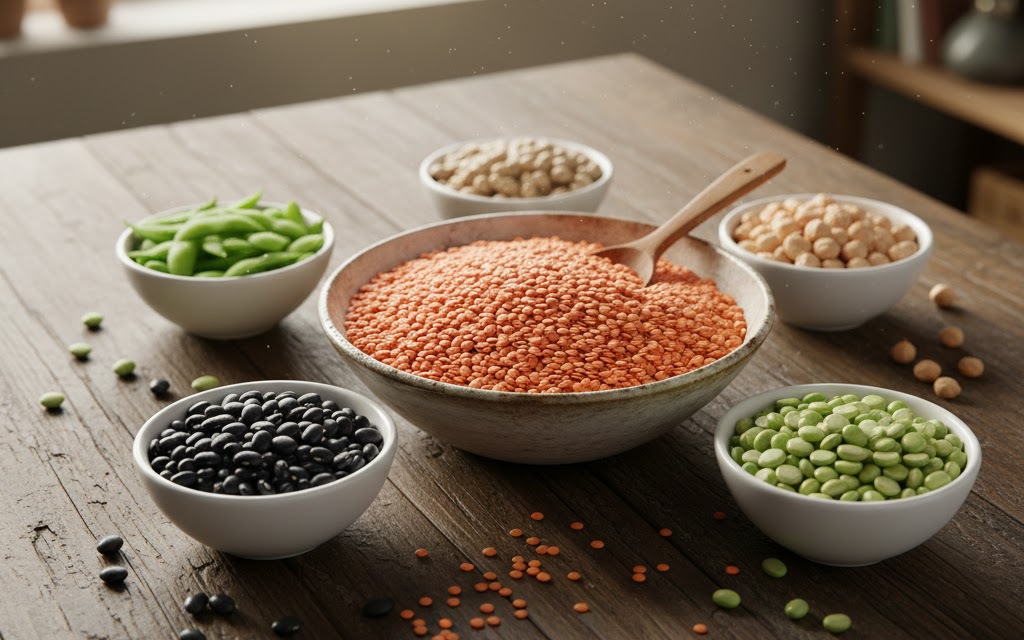 Cách nấu các loại đậu cùng cơm trắng ngon miệng và tốt cho sức khỏe- Ảnh 2. 5 loại đậu tốt nhất cho sức khỏe và cách chế biến không gây đầy bụng