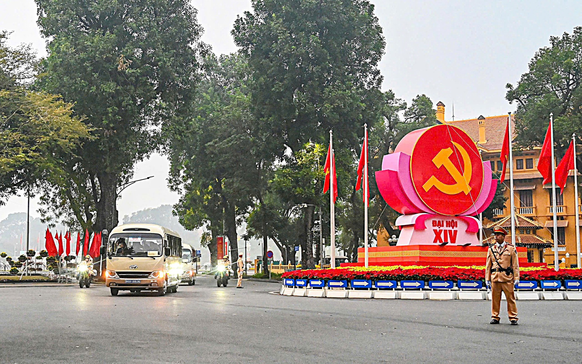 Người dân có chung tinh thần trách nhiệm, cùng cố gắng để bảo đảm trật tự, an toàn Đại hội XIV của Đảng