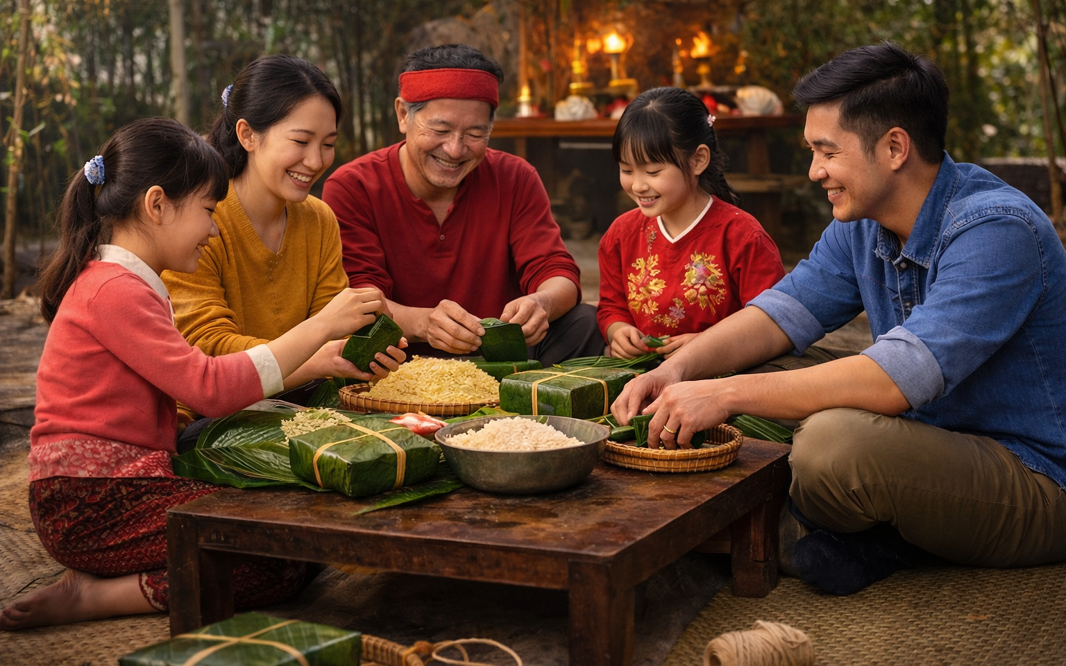 Bánh chưng đem đến "hơi thở" ngày Tết