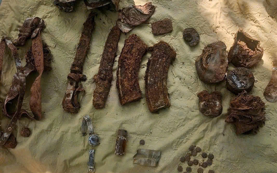 Phát hiện hài cốt liệt sỹ cùng nhiều di vật đặc biệt