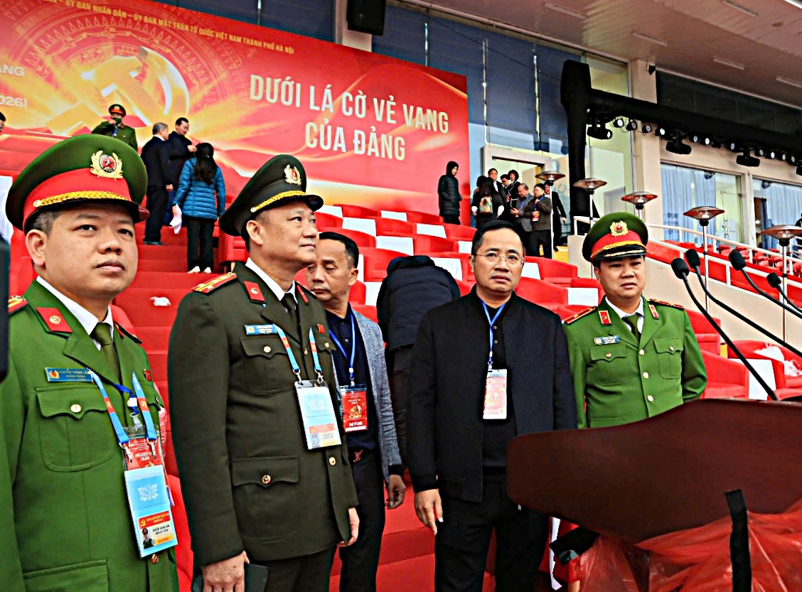 Hà Nội bảo đảm an ninh, an toàn tổng duyệt chương trình chào mừng Đại hội XIV- Ảnh 2. Hà Nội bảo đảm an ninh, an toàn tổng duyệt chương trình chào mừng Đại hội XIV- Ảnh 2.