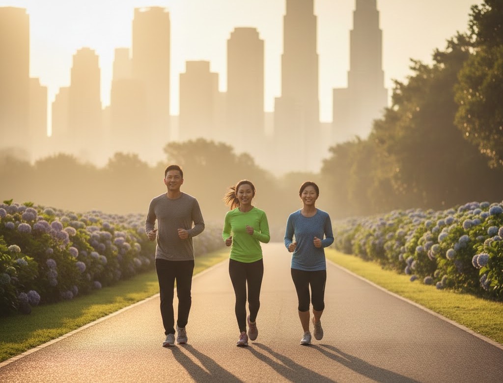 Chạy bộ buổi sáng hay buổi tối giúp giảm cân nhanh hơn?- Ảnh 2. Chạy bộ buổi sáng hay buổi tối giúp giảm cân nhanh hơn?- Ảnh 2.