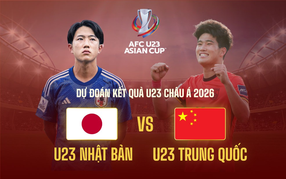 Kênh và link xem trực tiếp đội tuyển U23 Nhật Bản đấu U23 Trung Quốc tối 24/1
