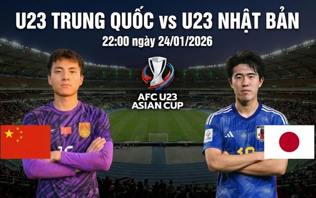 Lịch thi đấu bóng đá hôm nay ngày 24/1 - 25/1: U23 Nhật Bản đấu U23 Trung Quốc- Ảnh 4.