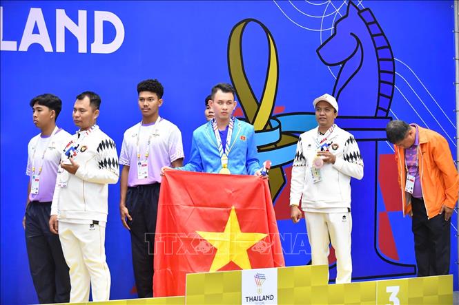 ASEAN Para Games 13: Cờ vua đóng góp nhiều huy chương nhất vào thành tích chung- Ảnh 1. ASEAN Para Games 13: Cờ vua đóng góp nhiều huy chương nhất vào thành tích chung- Ảnh 1.