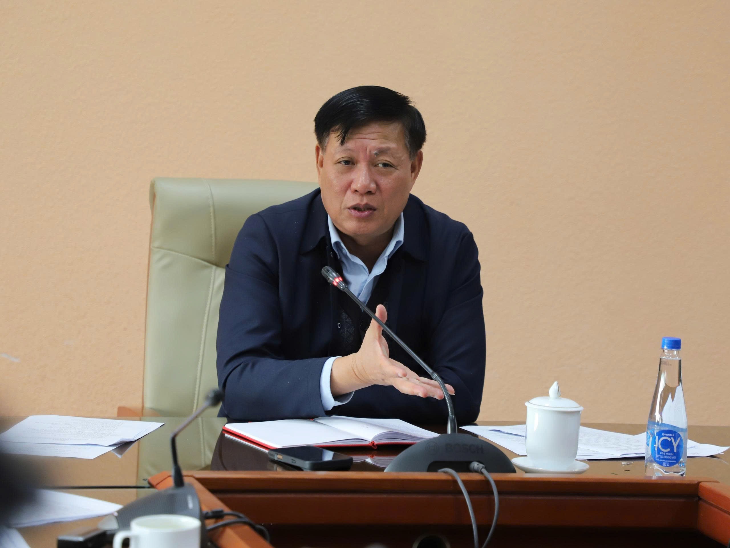 Rà soát, thúc đẩy thực hiện nhiệm vụ các lĩnh vực Dân số, An toàn thực phẩm, Hạ tầng và Thiết bị Y tế- Ảnh 1.