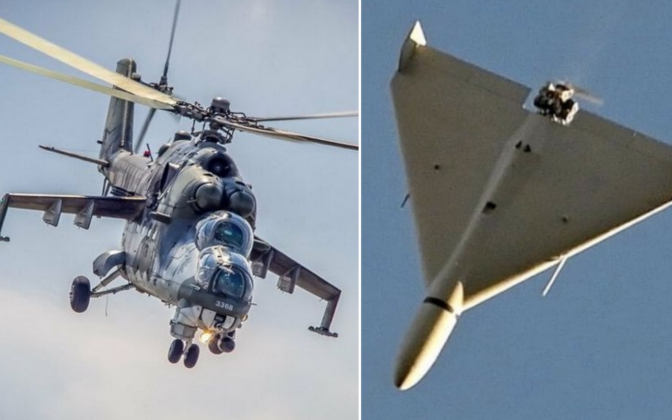 UAV Nga xuyên thủng phòng tuyến, phá hủy trực thăng chủ lực Ukraine