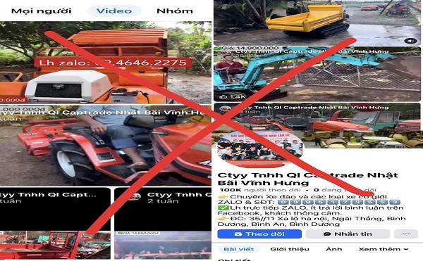 Triệt phá đường dây lừa bán máy nông nghiệp trên mạng, hàng trăm nạn nhân sập bẫy- Ảnh 1.