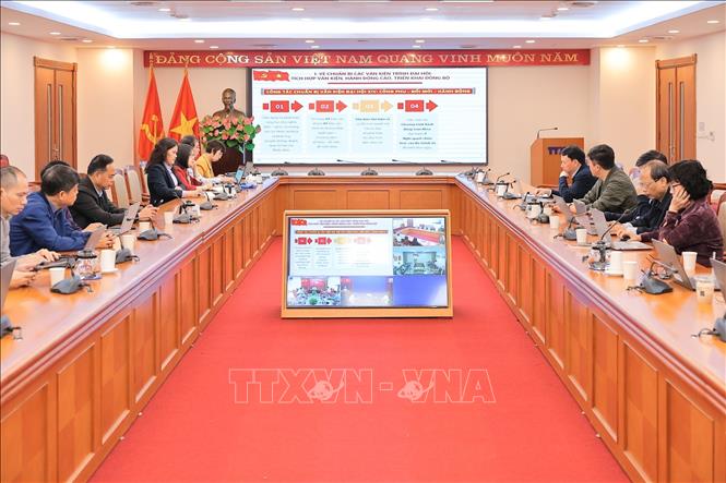 Hội nghị Báo cáo viên Trung ương toàn quốc thông báo nhanh kết quả Đại hội XIV của Đảng- Ảnh 7.