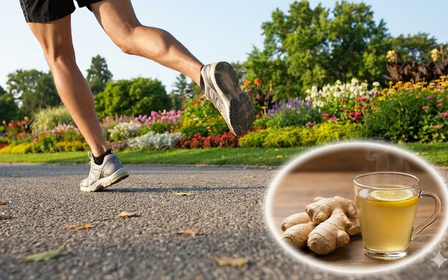 Nước gừng - Liệu pháp tự nhiên hỗ trợ phục hồi cơ bắp sau chạy bộ