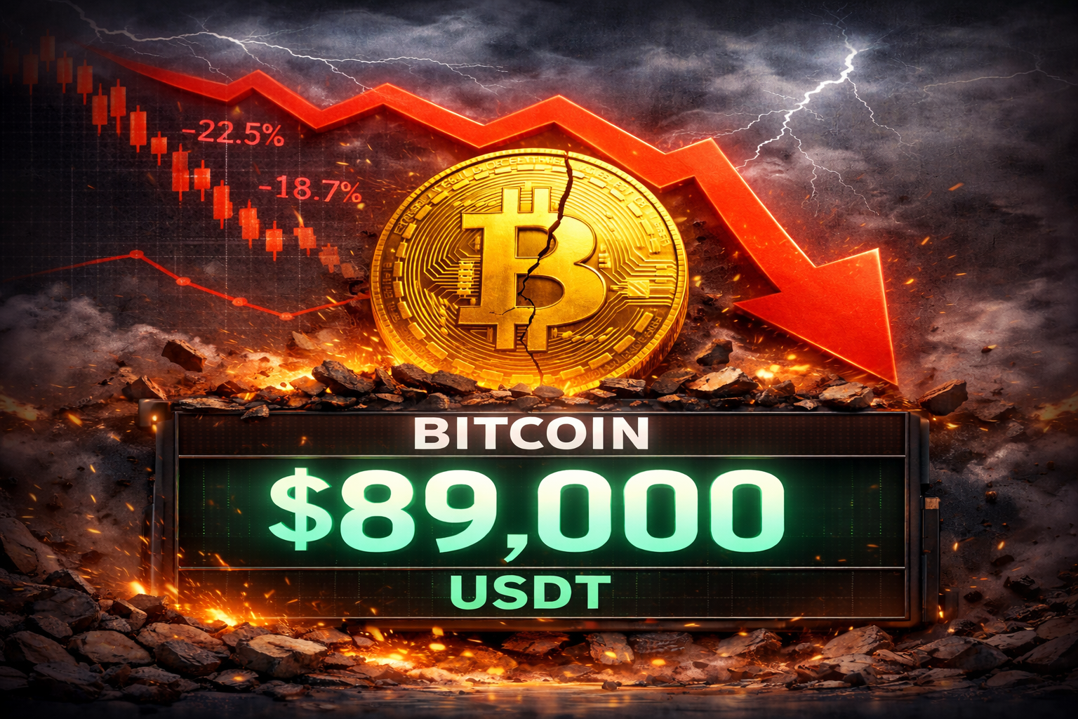 Bitcoin chịu áp lực mạnh