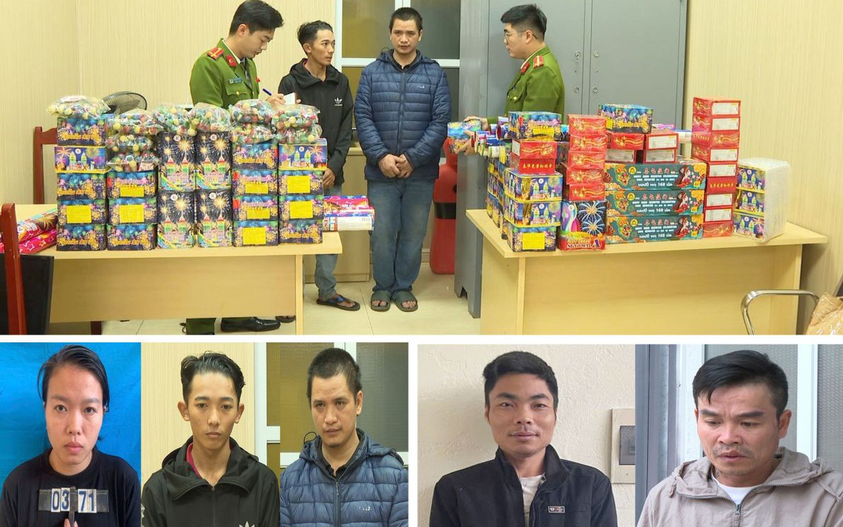 Bắt đối tượng giấu gần 200kg pháo trong hầm tự chế xe ô tô- Ảnh 3.