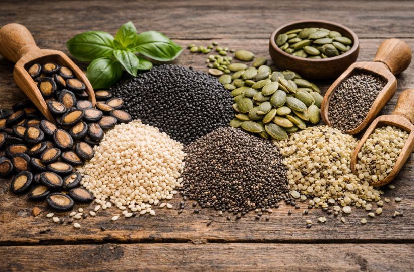 6 loại hạt hỗ trợ giảm cân hiệu quả nhờ giá trị dinh dưỡng tự nhiên- Ảnh 1.