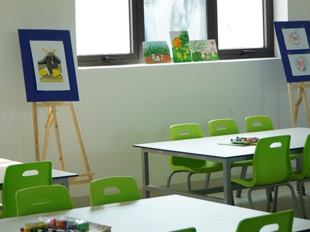 Máy tính bảng, nhạc cụ dân tộc… và ngôi trường '5 sao' hiện đại vùng biên giới Điện Biên- Ảnh 6.