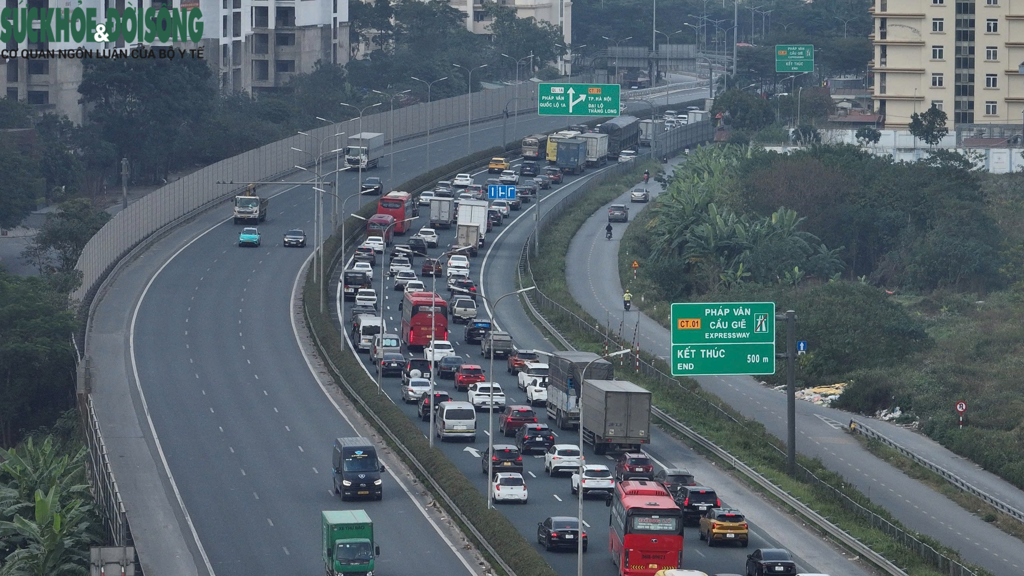Giao thông cửa ngõ Thủ đô 'dễ thở' trong ngày cuối của kỳ nghỉ Tết Dương lịch 2026- Ảnh 6. Giao thông cửa ngõ Thủ đô 'dễ thở' trong ngày cuối của kỳ nghỉ Tết Dương lịch 2026- Ảnh 6.