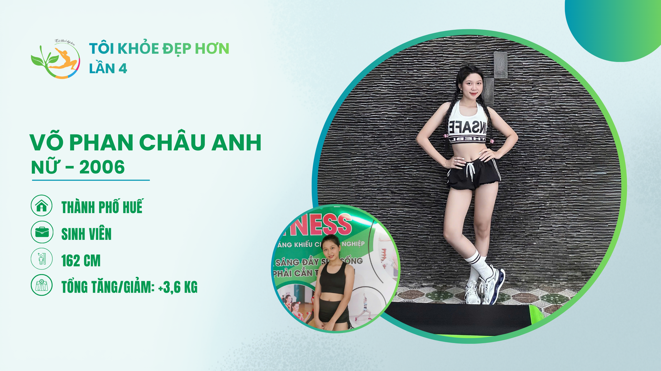 Hé lộ chân dung TOP12 xuất sắc của Cuộc thi Tôi khỏe đẹp hơn: Những gương mặt sẽ tỏa sáng tại đêm trao giải- Ảnh 12. Hé lộ chân dung TOP12 xuất sắc của Cuộc thi Tôi khỏe đẹp hơn: Những gương mặt sẽ tỏa sáng tại đêm trao giải- Ảnh 12.