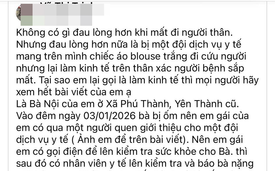 Vụ cơ sở y tế tư nhân thu hơn 11 triệu đồng trong vài giờ chăm sóc người bệnh tại nhà: Lộ loạt sai phạm- Ảnh 4.