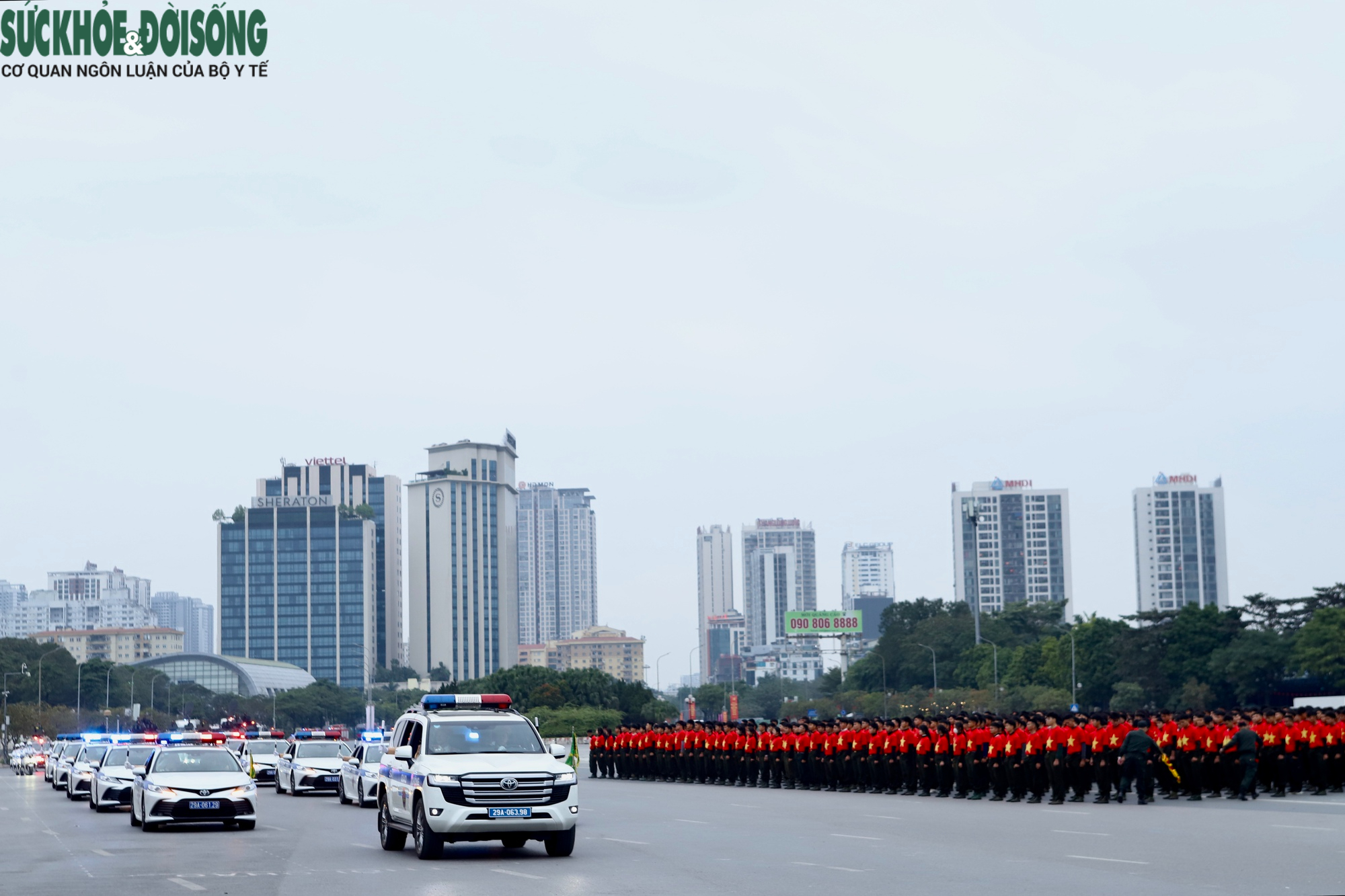 Hà Nội bảo đảm TTATGT phục vụ diễn tập bảo vệ Đại hội XIV- Ảnh 7.