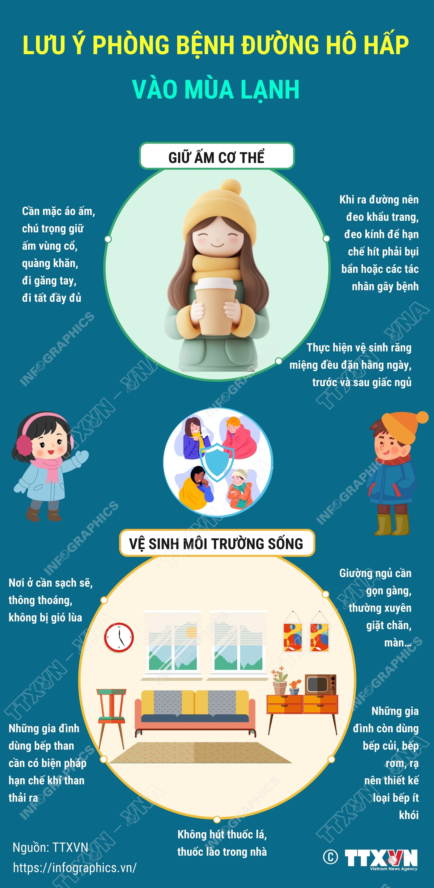  Lưu ý phòng bệnh đường hô hấp vào mùa lạnh- Ảnh 1.