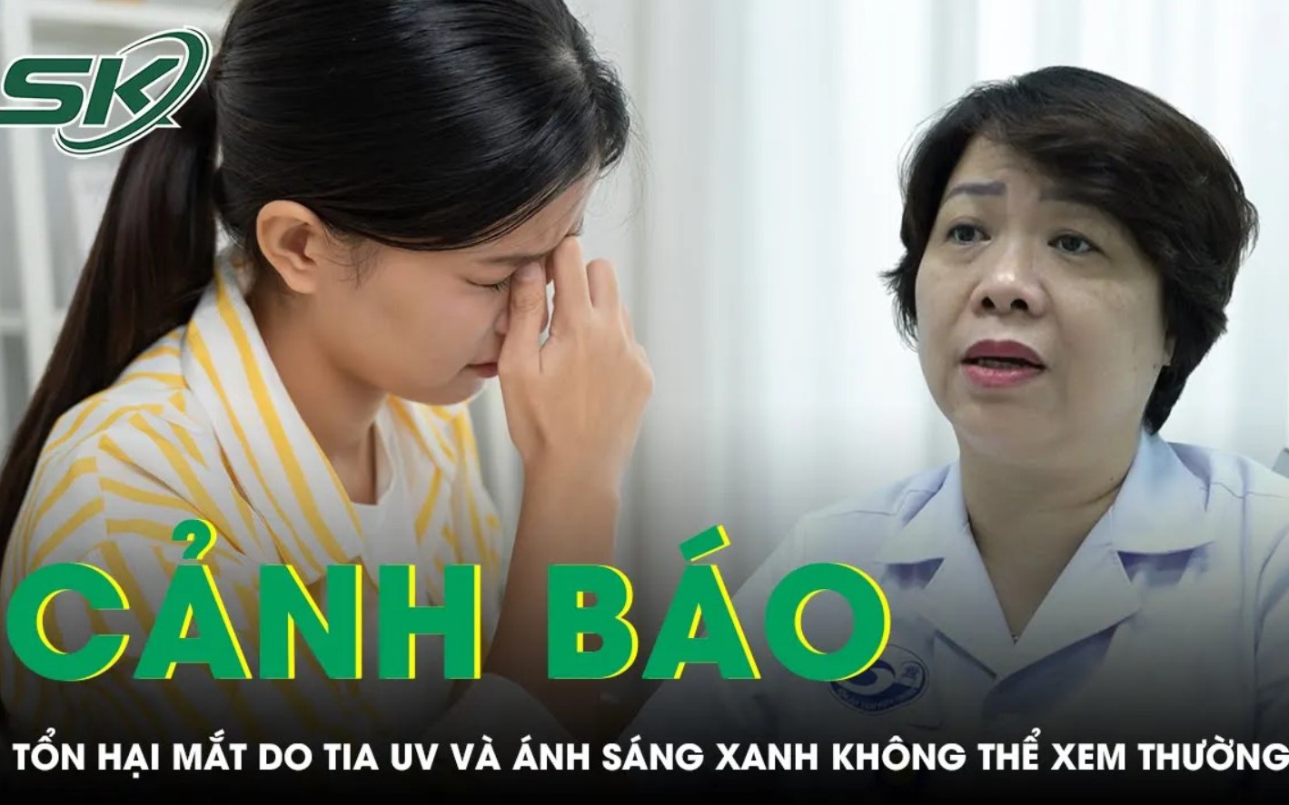 Những tổn hại mắt do ánh sáng xanh và tia UV không thể xem thường
