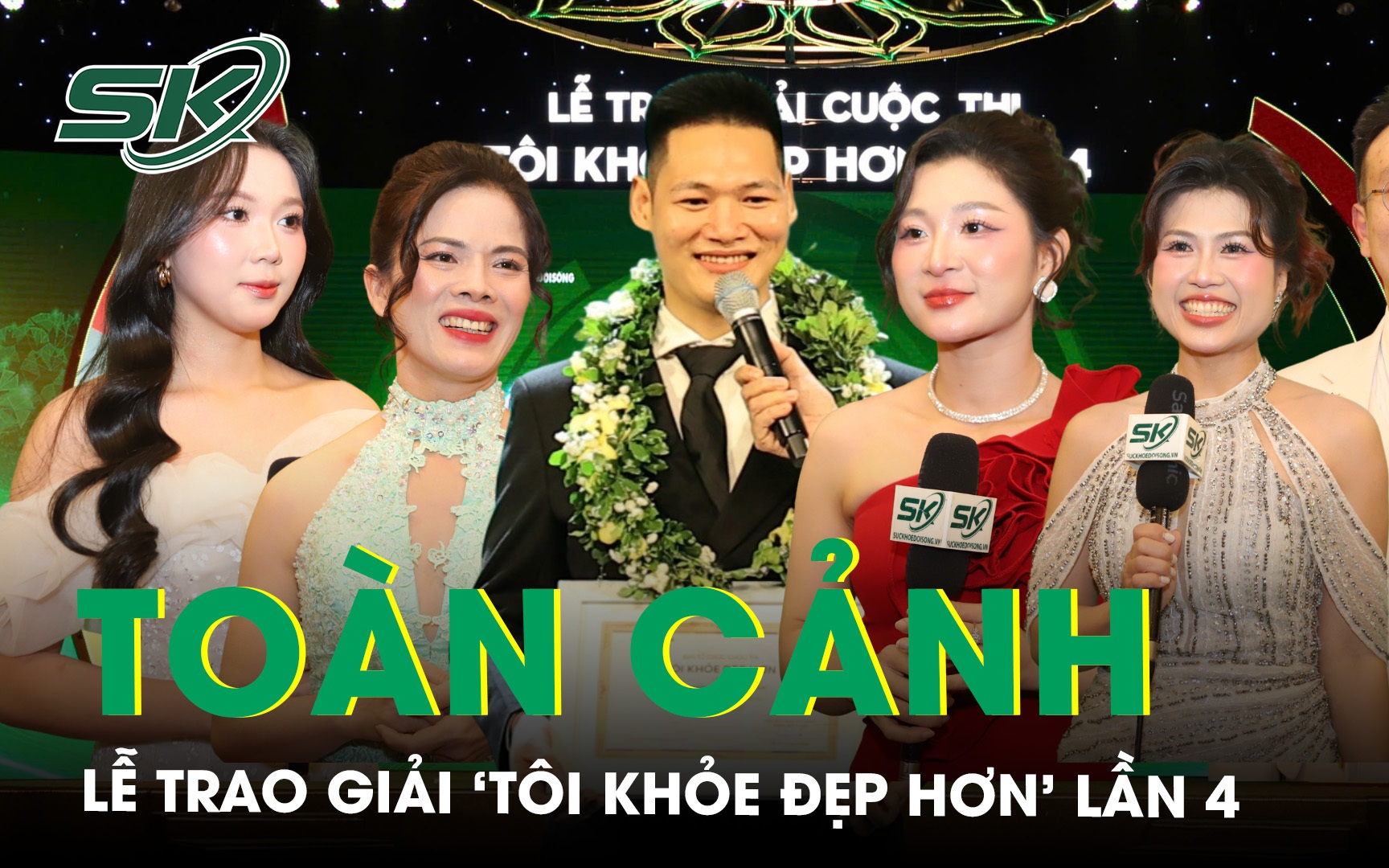 Toàn cảnh lễ trao giải ‘Tôi khỏe đẹp hơn’ lần 4: Vinh danh hành trình sống khỏe, lan tỏa giá trị cộng đồng