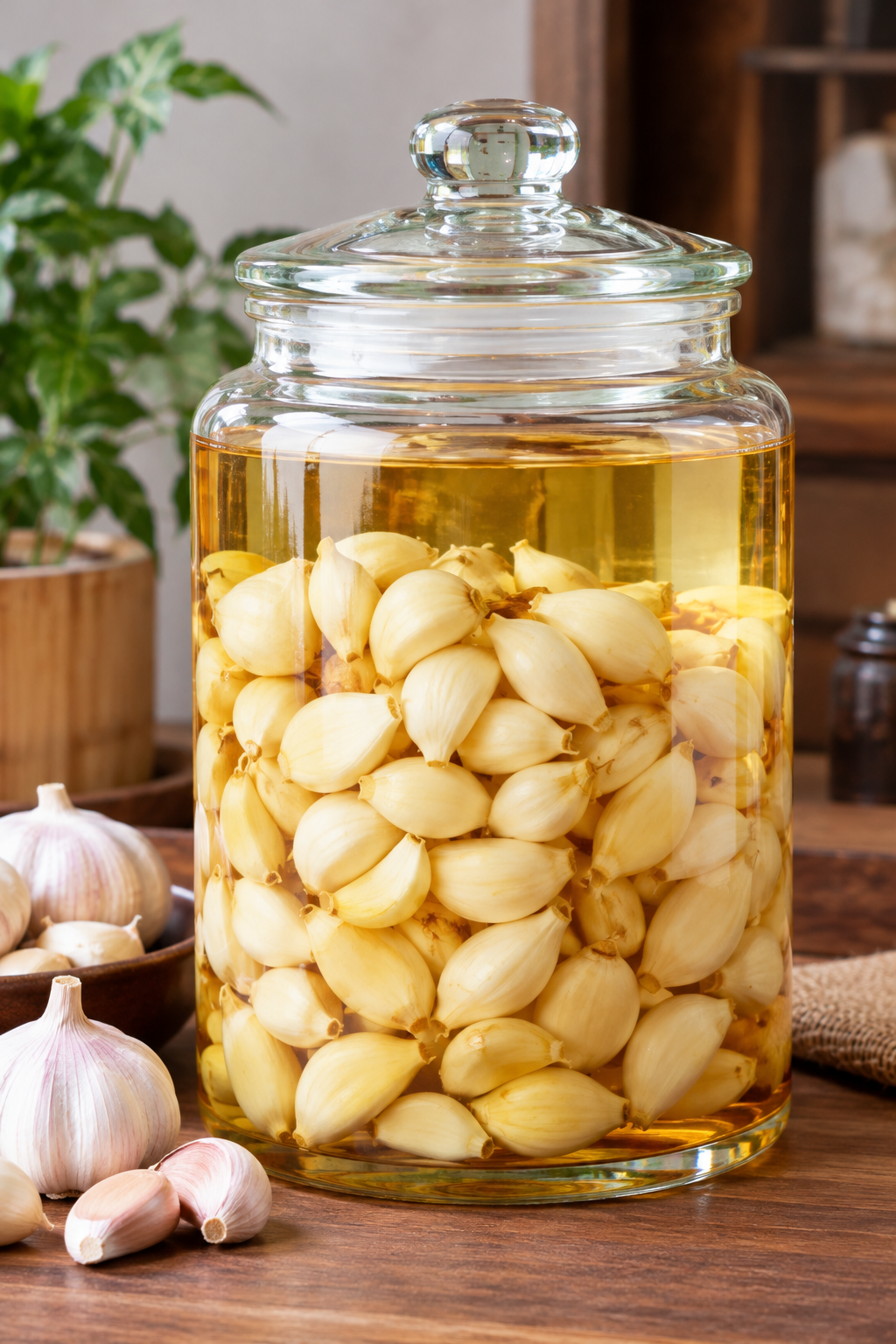 Rượu tỏi có tác dụng gì? Cách ngâm và cách sử dụng an toàn - Ảnh 2.