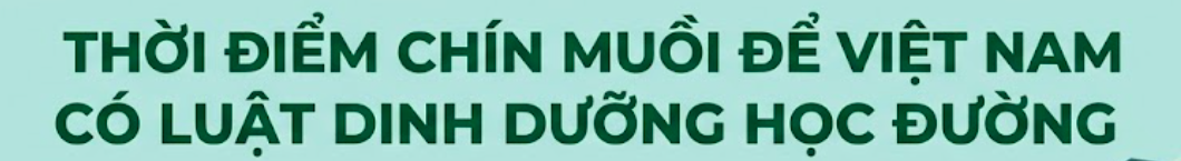 Sớm ban hành Luật Dinh dưỡng Học đường để bảo đảm sức khỏe thế hệ tương lai - Ảnh 6.